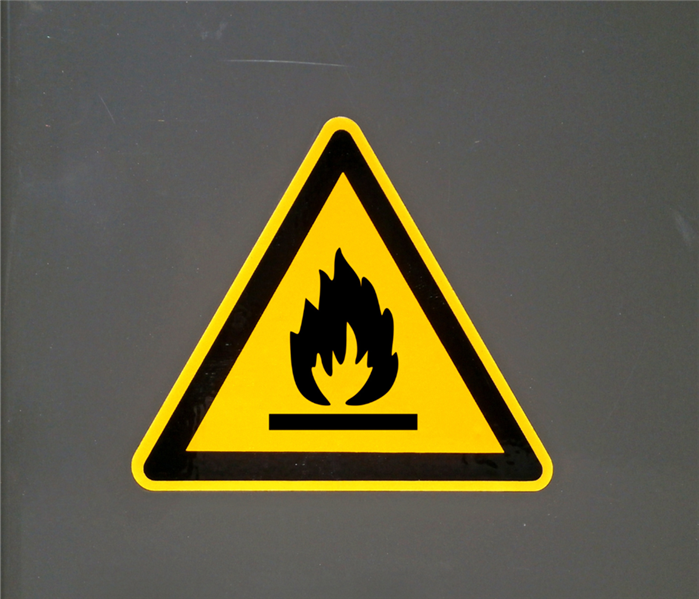 warning fire sign