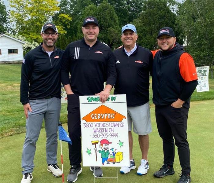 SERVPRO Supports Brookfield School's Annual Golf Outing